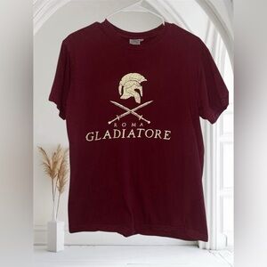Gladiatore Maroon Short Sleeve Tee